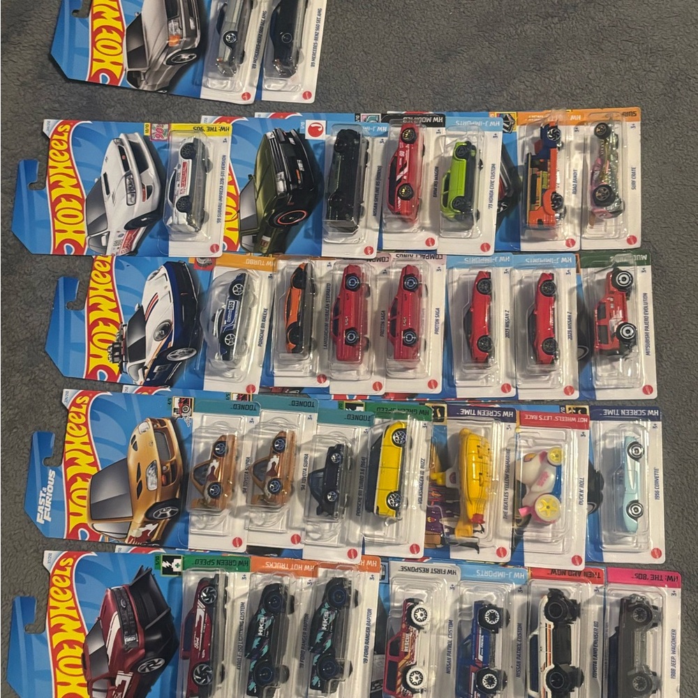 Hot Wheels Die-Cast Car Collection